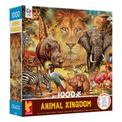 Puzzle: Animal Kingdom Safari Animals 1000 Pieces